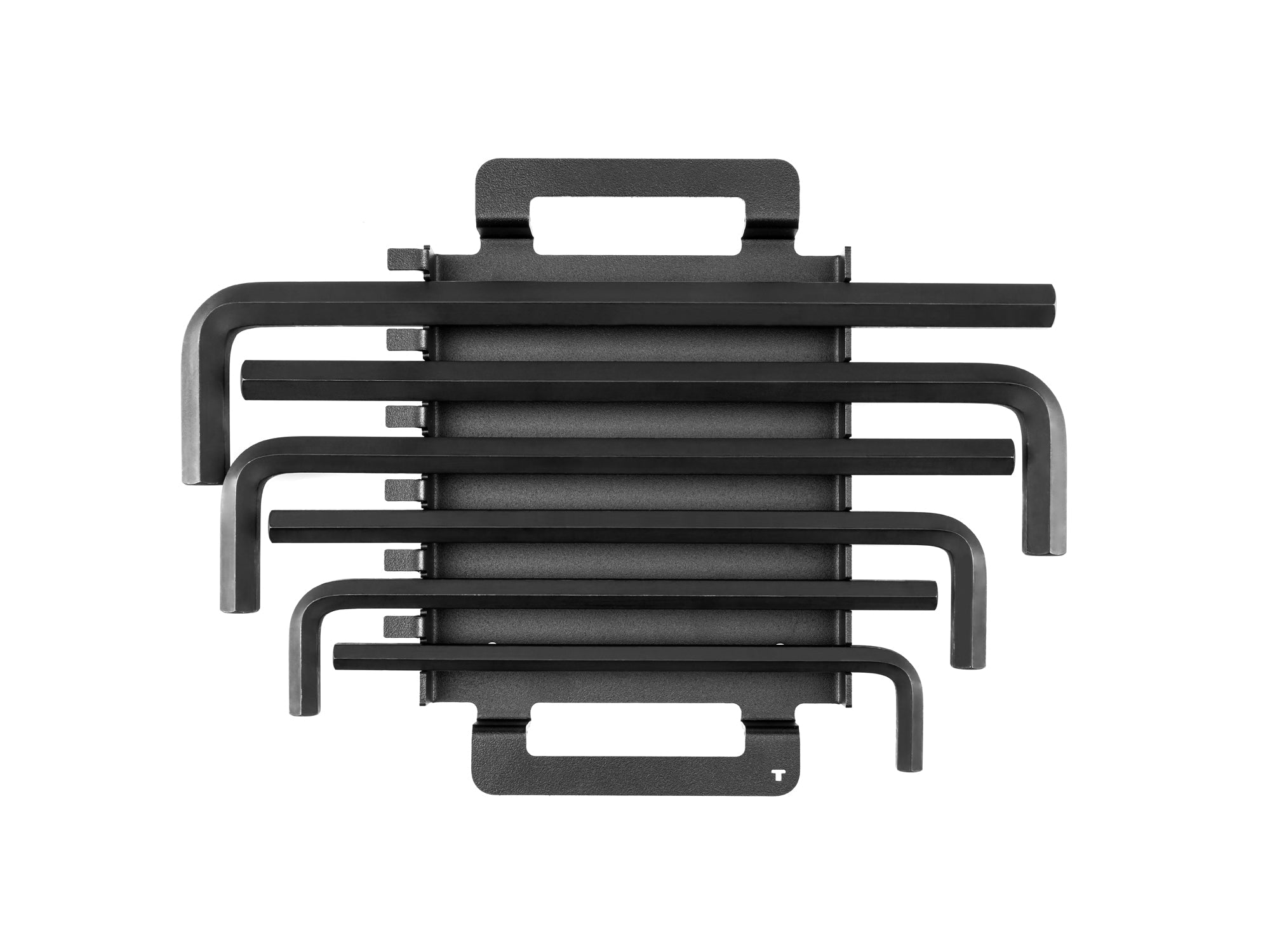 Flat End Hex L-Key Set with Rack, 6-Piece (7/16 - 3/4 in.)