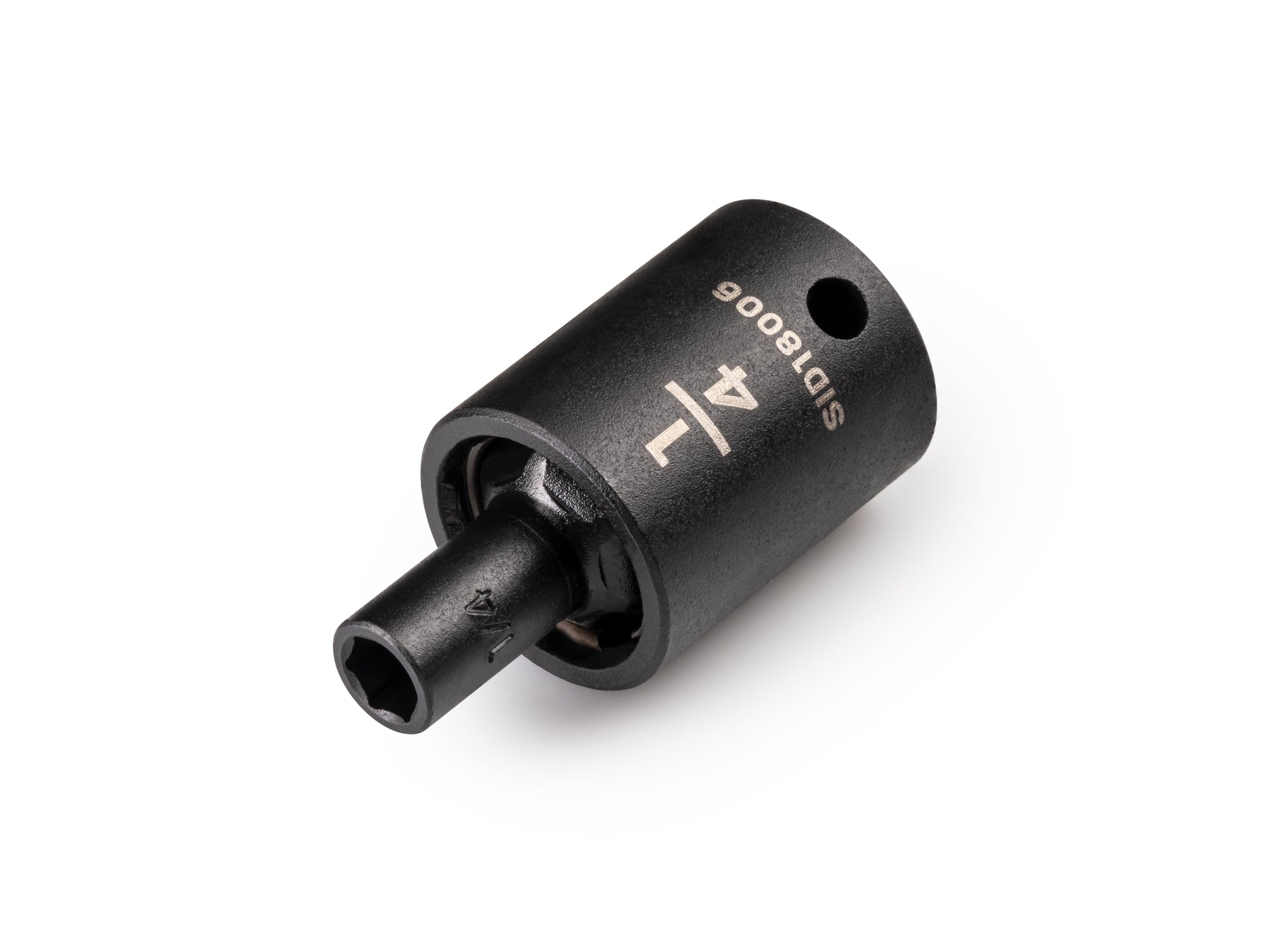 3/8 Inch Drive x 1/4 Inch Shallow 6-Point Universal Joint Impact Socket
