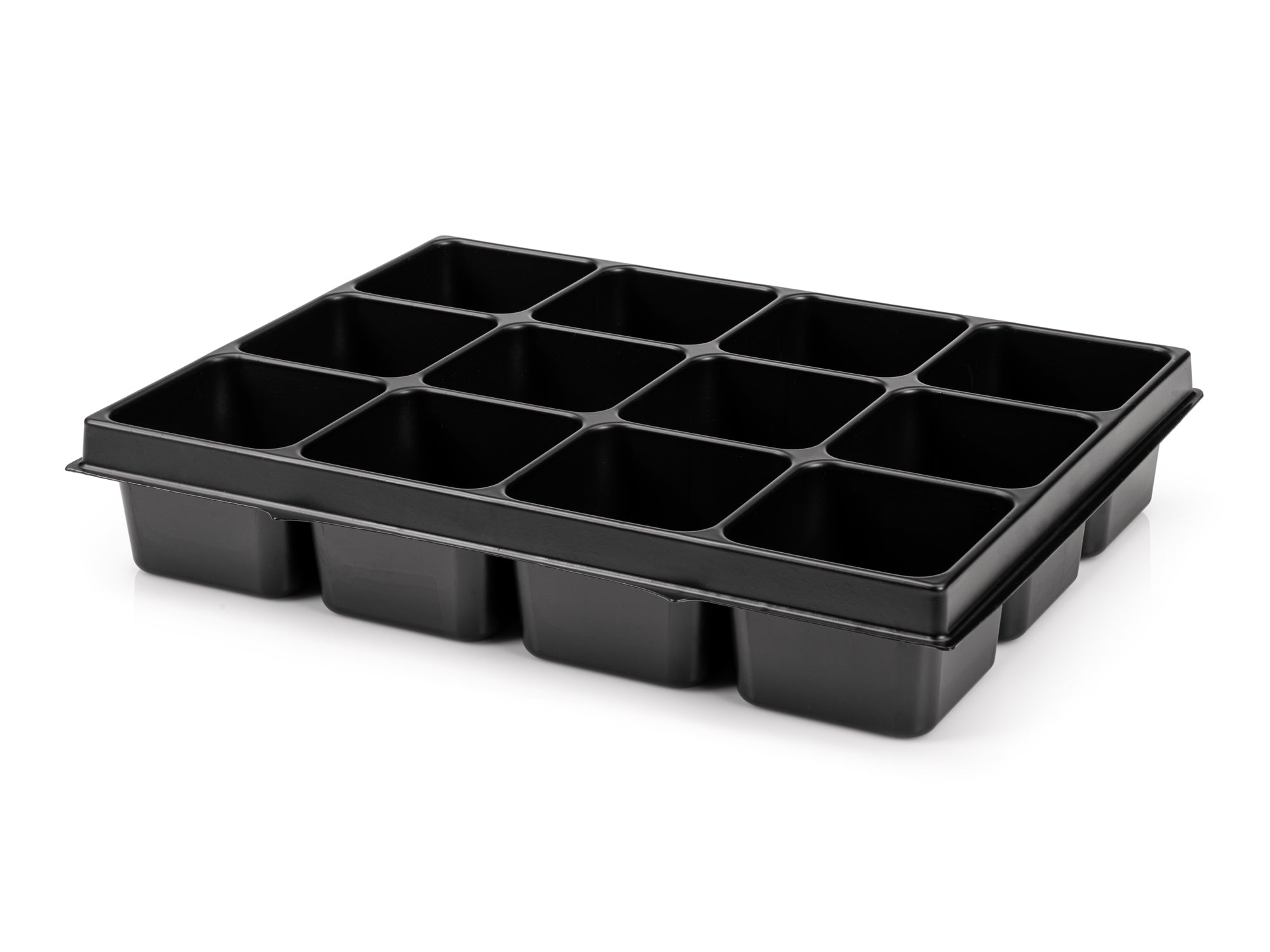 12-Cavity Parts Tray for Lidded Drawer and Open Top Drawer