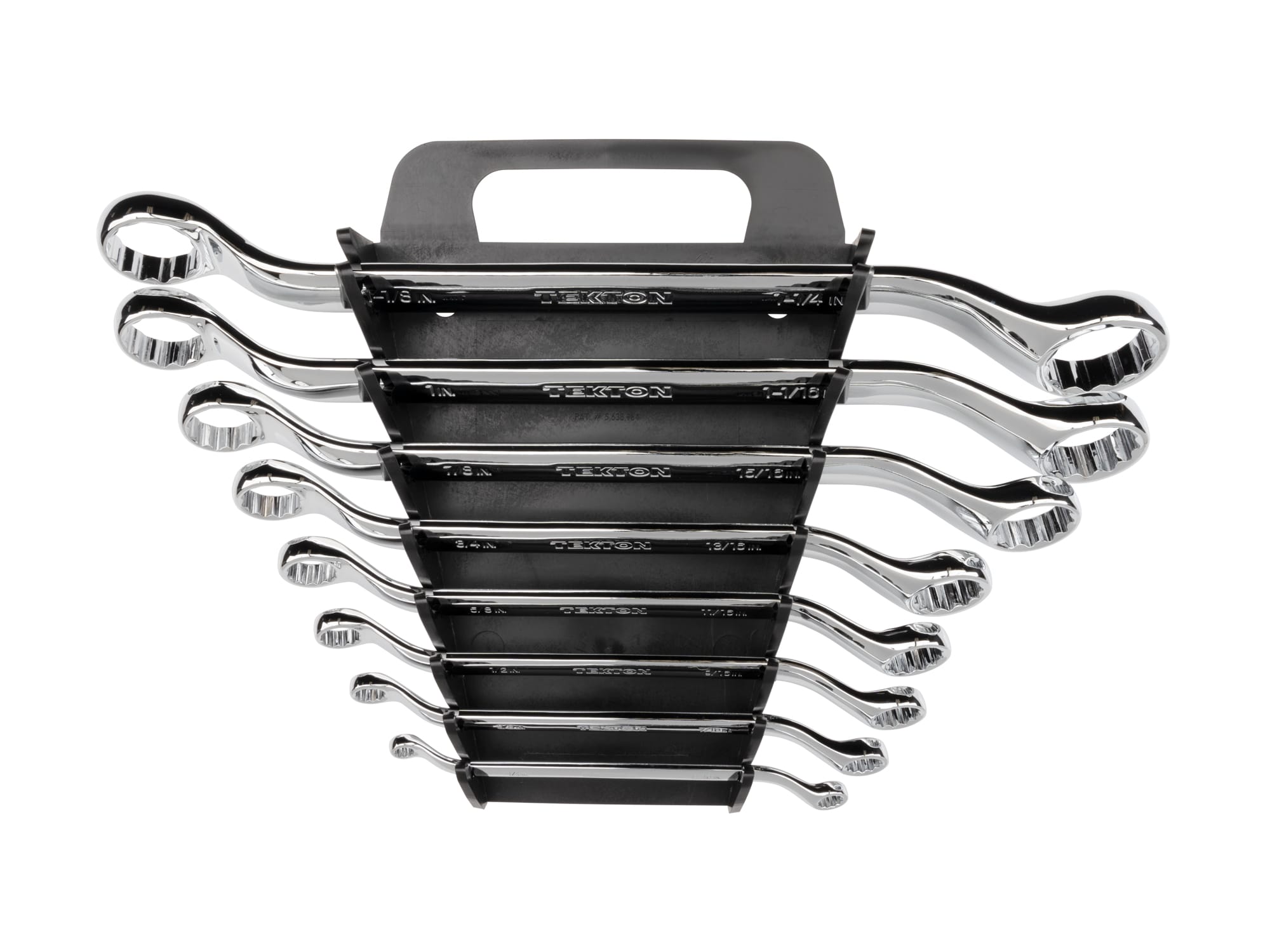 45-Degree Offset Box End Wrench Set with Holder, 8-Piece (1/4 - 1-1/4 in.)
