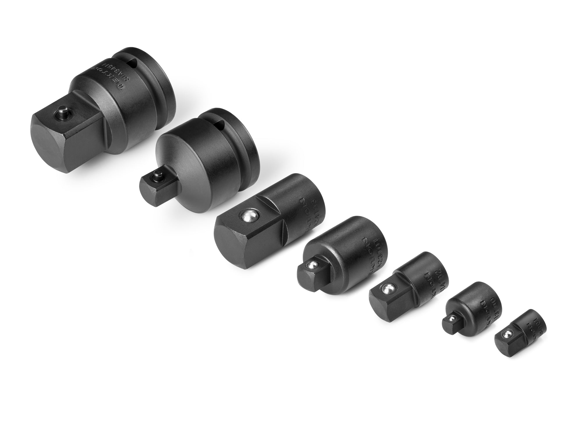 1/4, 3/8, 1/2, 3/4 Inch Drive Impact Adapter/Reducer Set (7-Piece)