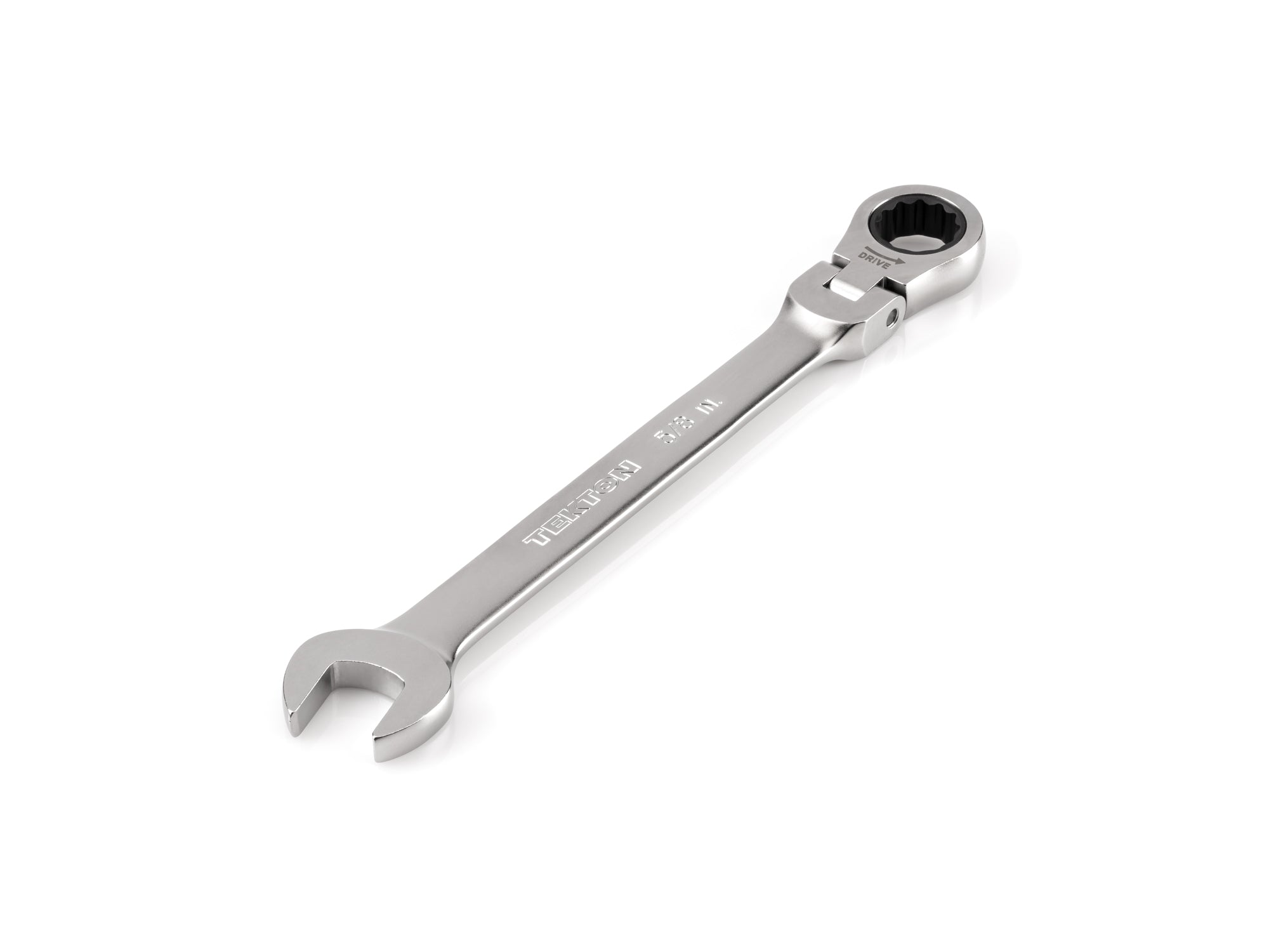 5/8 Inch Flex Head 12-Point Ratcheting Combination Wrench