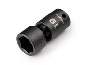 3/8 Inch Drive x 19 mm Shallow 6-Point Universal Joint Impact Socket