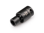 3/8 Inch Drive x 7/16 Inch Shallow 6-Point Universal Joint Impact Socket