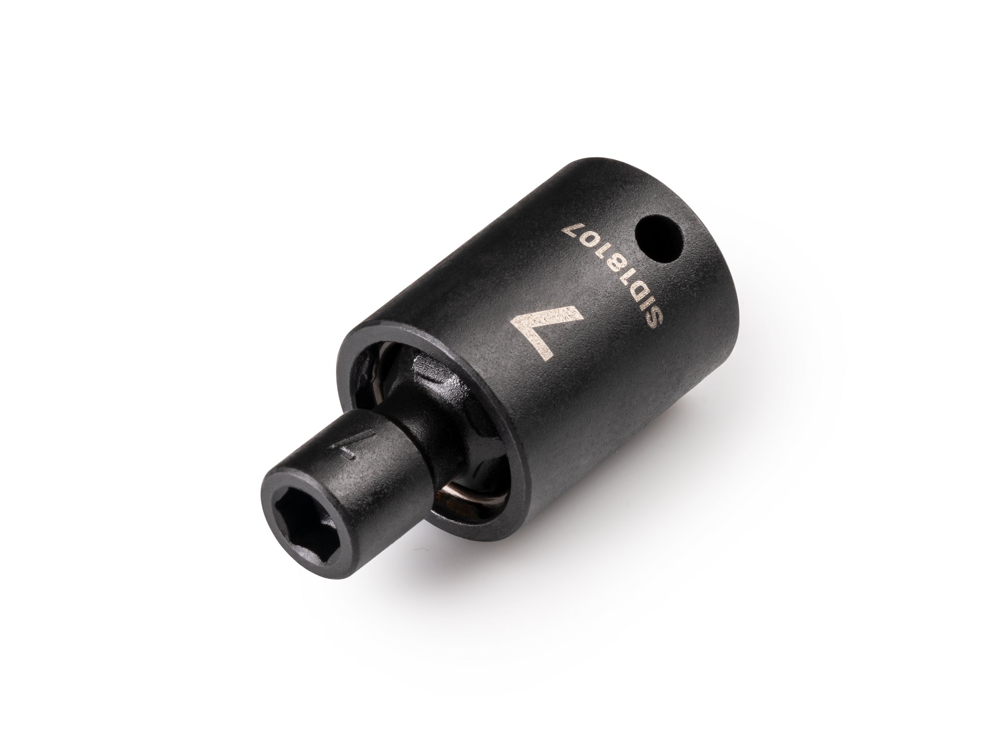 3/8 Inch Drive x 7 mm Shallow 6-Point Universal Joint Impact Socket